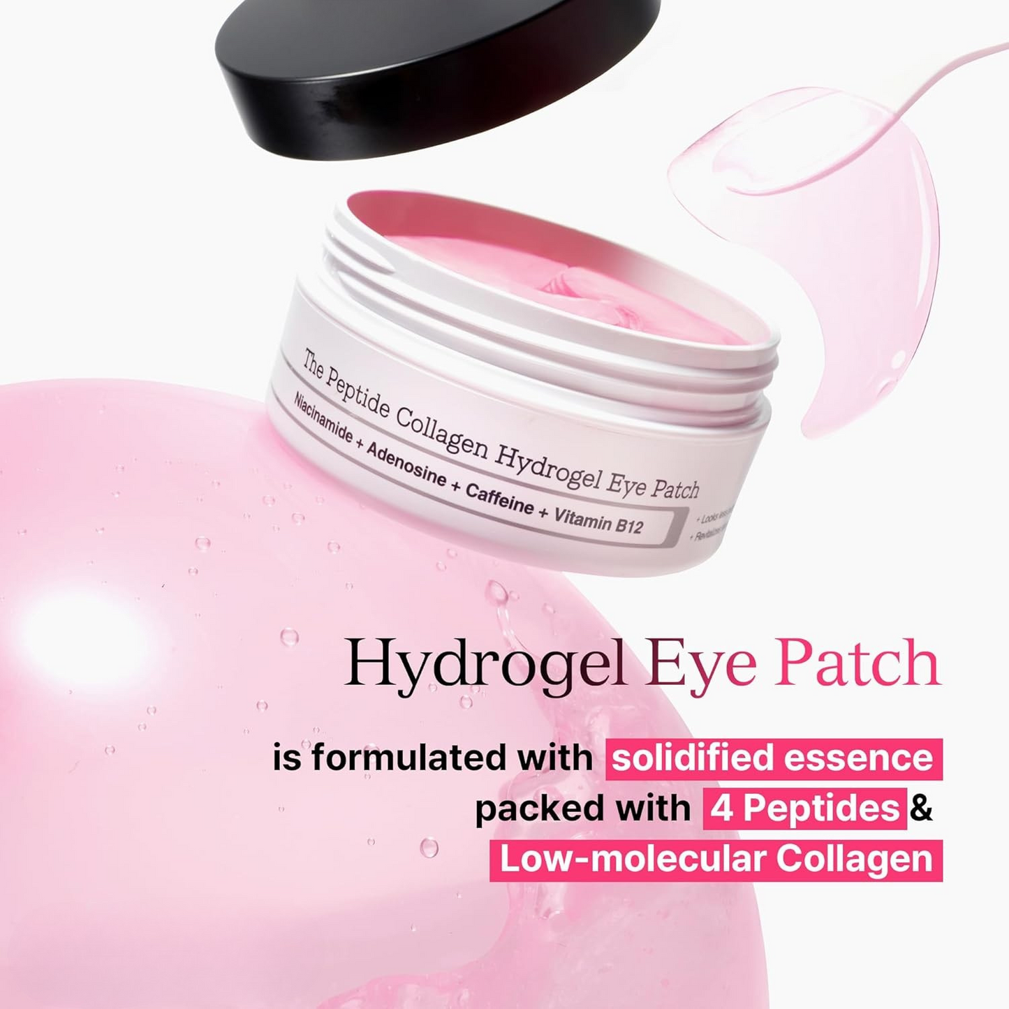 Peptide Hydrogel Eye Patches